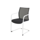 Fauteuil visiteur Luge - ERGO BLACK WHITE